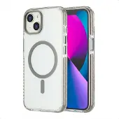 IMoshion Coque Combat MagSafe Apple iPhone 14 / 13 - Gris