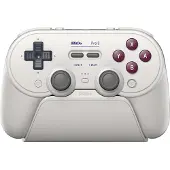 8Bitdo Pro 3 Nintendo Switch Wireless Controller Argenté