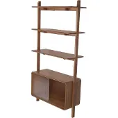 Zuiver Shelf Rise Walnut (90 x 35 x 180 cm)