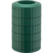 Alessi Porte-Capsules Alessi Plissé Porte Green