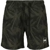 Urban Classics Shorts de bain kaki / sapin