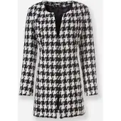 HEINE Blazer noir / blanc