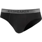 Icebreaker Sous-vêtements de sport gris basalte / noir