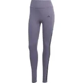 Adidas Optime 3 Stripes Full Length Leggings Violet XS / Regular Femme