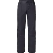 Vaude Women's Drop Pants II, pantalon de pluie, femme, noir/noir