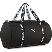 Puma Sac de sport 'Ess Barrel' noir / blanc naturel
