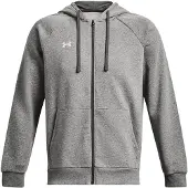 Under Armour Veste de survêtement 'Rival' gris / blanc