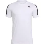 Adidas T-Shirt fonctionnel 'Club Fleece' noir / blanc