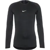 Nike T-Shirt fonctionnel 'Pro' noir / blanc