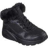 SKECHERS Uno Lite Veterschoen hoog - Zwart - Maat 36