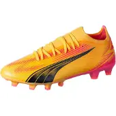 Puma ULTRA MATCH FG/AG Chaussures de football hommes orange 40.5