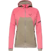 Dynafit - Veste technique chaude et respirante - Tour Wool Thermal W Hoody Cabana en Laine - Taille M - Rose