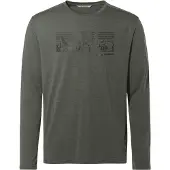 Vaude Rosemoor Ii Long Sleeve T-shirt Vert M Homme