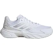 Adidas Chaussure de sport 'Courtjam Control 3' gris clair / blanc