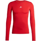 Adidas T-Shirt fonctionnel rouge vif / blanc