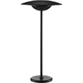 Nova Luce Lampe de table Fumo Noir rechargeable