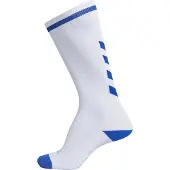 Hummel Chaussettes de sport bleu roi / blanc