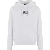 Mister tee Sweat-shirt noir / blanc
