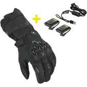 Macna Rafino RTX Kit Gant de moto d’hiver chauffant étanche + batteries 7,4V / 2,2A et chargeur Taille