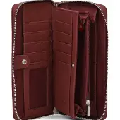 Zwei M.WALLET Geldbeutel MW2 rubin