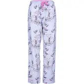 Pj Salvage Pantalon de pyjama ' Flannels ' bleu clair / rose / noir
