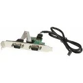 StarTech.com Adaptateur Interne Carte Mère USB vers 2 Ports Série RS232 DB-9 - 61 cm - adaptateur série
