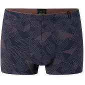 Schiesser Boxers 'Long Life Soft' bleu foncé / bronze