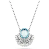 Swarovski Idyllia Collier Coquillage Bleu, (Métal , 45 cm)