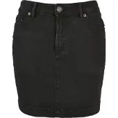 Urban Classics Jupe noir denim