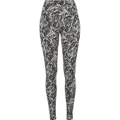 Urban Classics Leggings noir / blanc