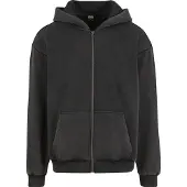 Urban Classics Vintage Full Zip Sweatshirt Noir 3XL Homme