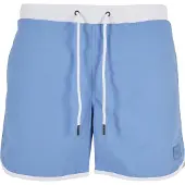 Urban Classics Shorts de bain bleu clair / blanc