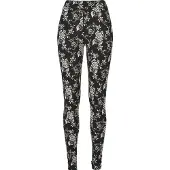 Urban Classics Leggings noir / blanc
