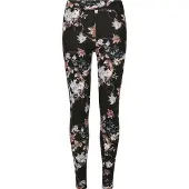 Urban Classics Leggings marron / gris / pétrole / noir
