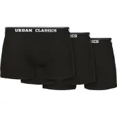 Urban Classics Boxer de - Boxers Organiques - Lot De 3 - S - 5XL - pour Homme - noir - Taille 4XL
