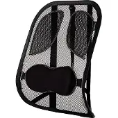 Fellowes professional series support dorsal ergonomique noir 8029901