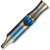 We Knife Titanium Whistle Blue Cord