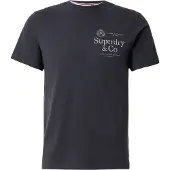 Superdry T-Shirt '1954 Company' marine / gris
