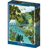 Pieces & Peace Puzzle Piscine Bleues en Nouvelle-Zelande - 500 à 999 pièces