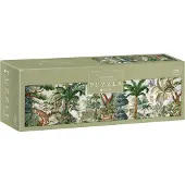 Interdruk Puzzle Panoramique - Jardin Secret - Faune Sauvage - 1000 pièces