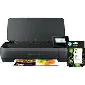 HP OfficeJet 250 Imprimante Portable + 1 Set de Cartouches Supplémentaire