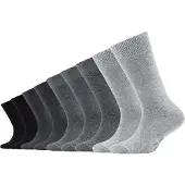 s.Oliver Chaussettes 'Torino' gris / gris foncé / noir
