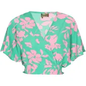 Ebeeza Chemisier 'Fashion Look' turquoise / rose