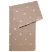 HUGO Écharpe en jacquard avec logo imprimé revisité