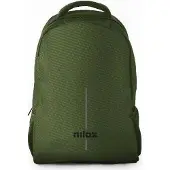 Nilox NXBPBASICECO sac à dos Vert Tissu, Polyester