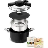 SEB Autocuiseur Clipso Tempo 3-in-1 P4810700 Noir