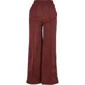 Urban Classics Pantalon rouge foncé / blanc