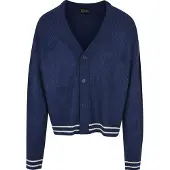 Urban Classics Sporty Box Cardigan Bleu 4XL Homme