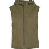 Urban Classics Super Light Puffer Vest Vert M Femme