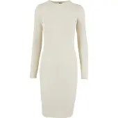 Urban Classics Robe Longue à Manches Longues Rib